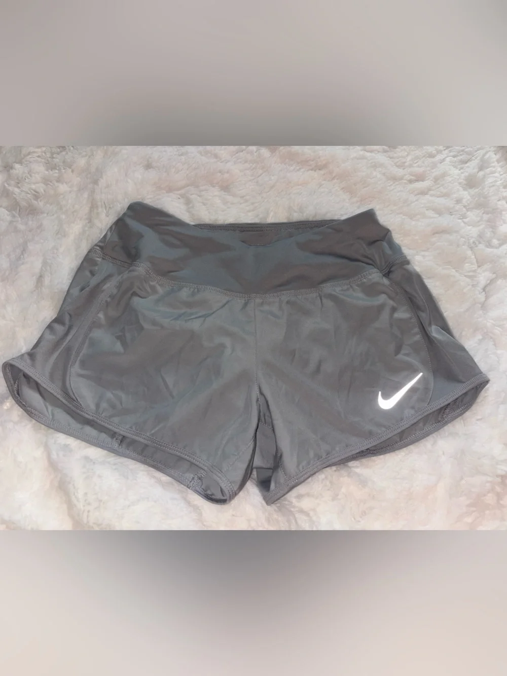 Nike Women's Grey Athletic Shorts